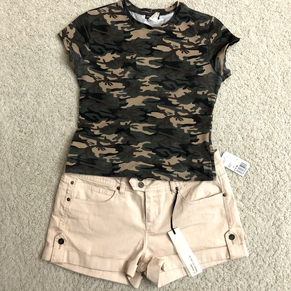 NWT Forever 21 Shorts W/Free Top